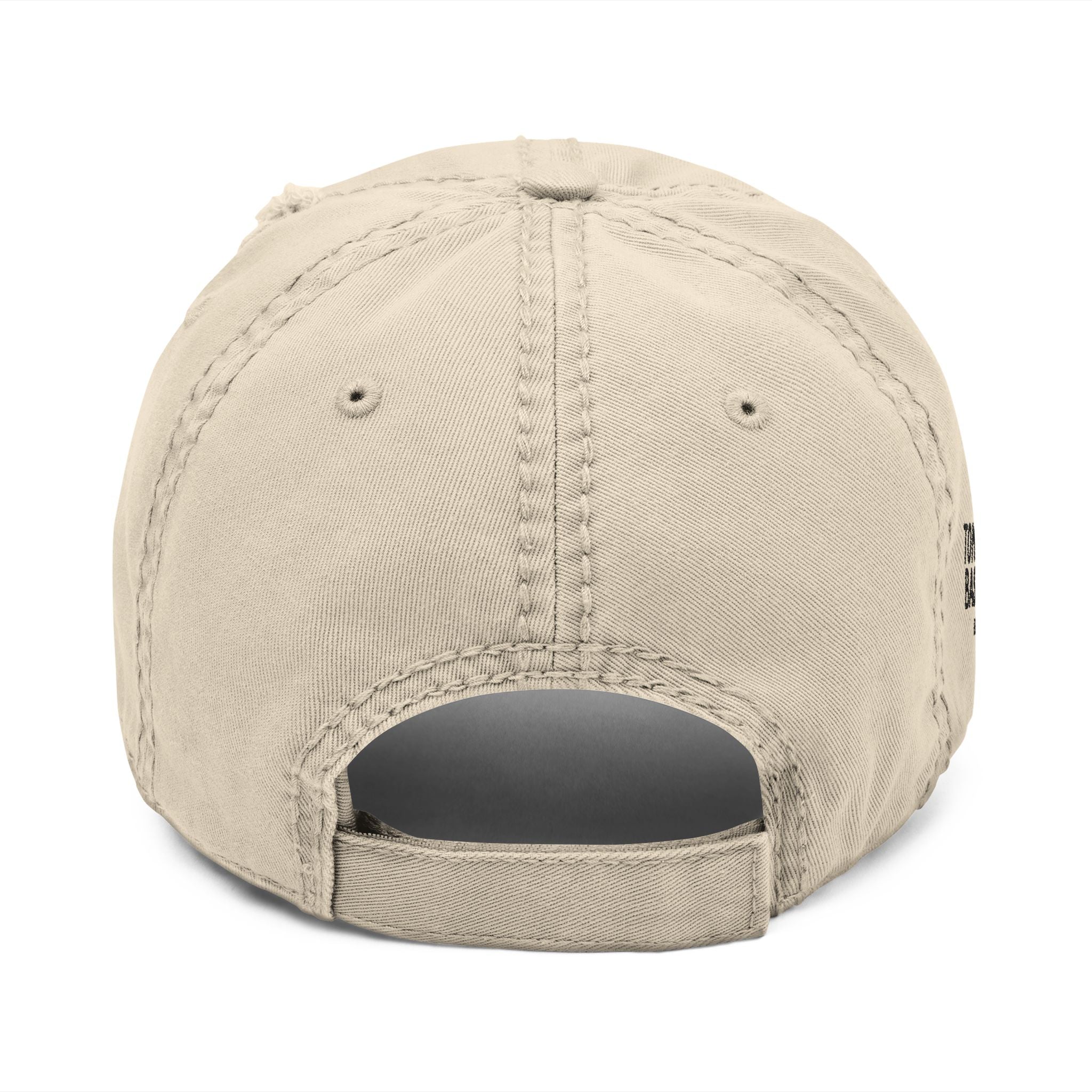 Tombstone Base Ball Doc  Embroidered Distressed Dad Hat