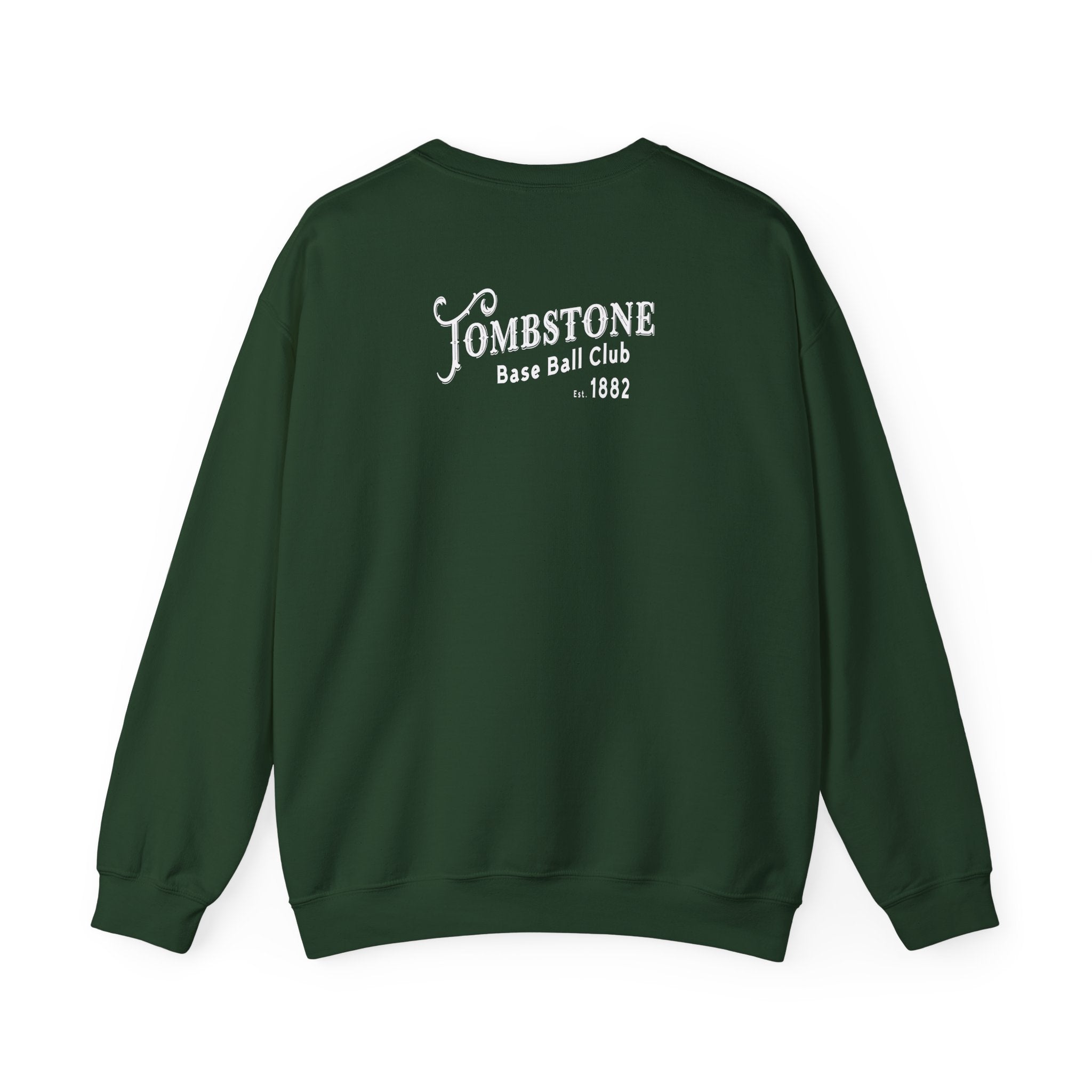 Tombstone Skull and Bats Unisex Heavy Blend™ Crewneck Sweatshirt