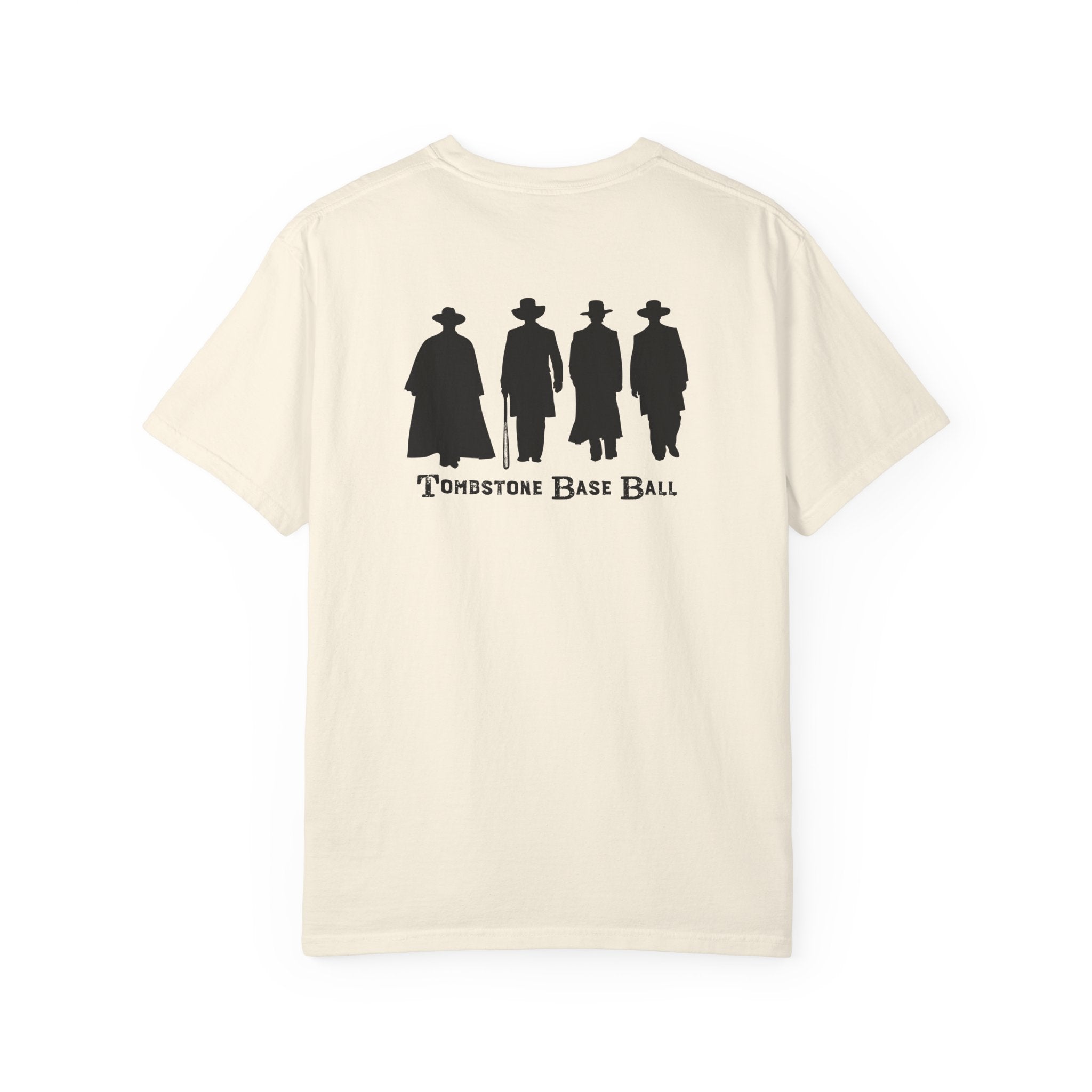Tombstone Base Ball OK Corral Unisex Garment-Dyed T-shirt