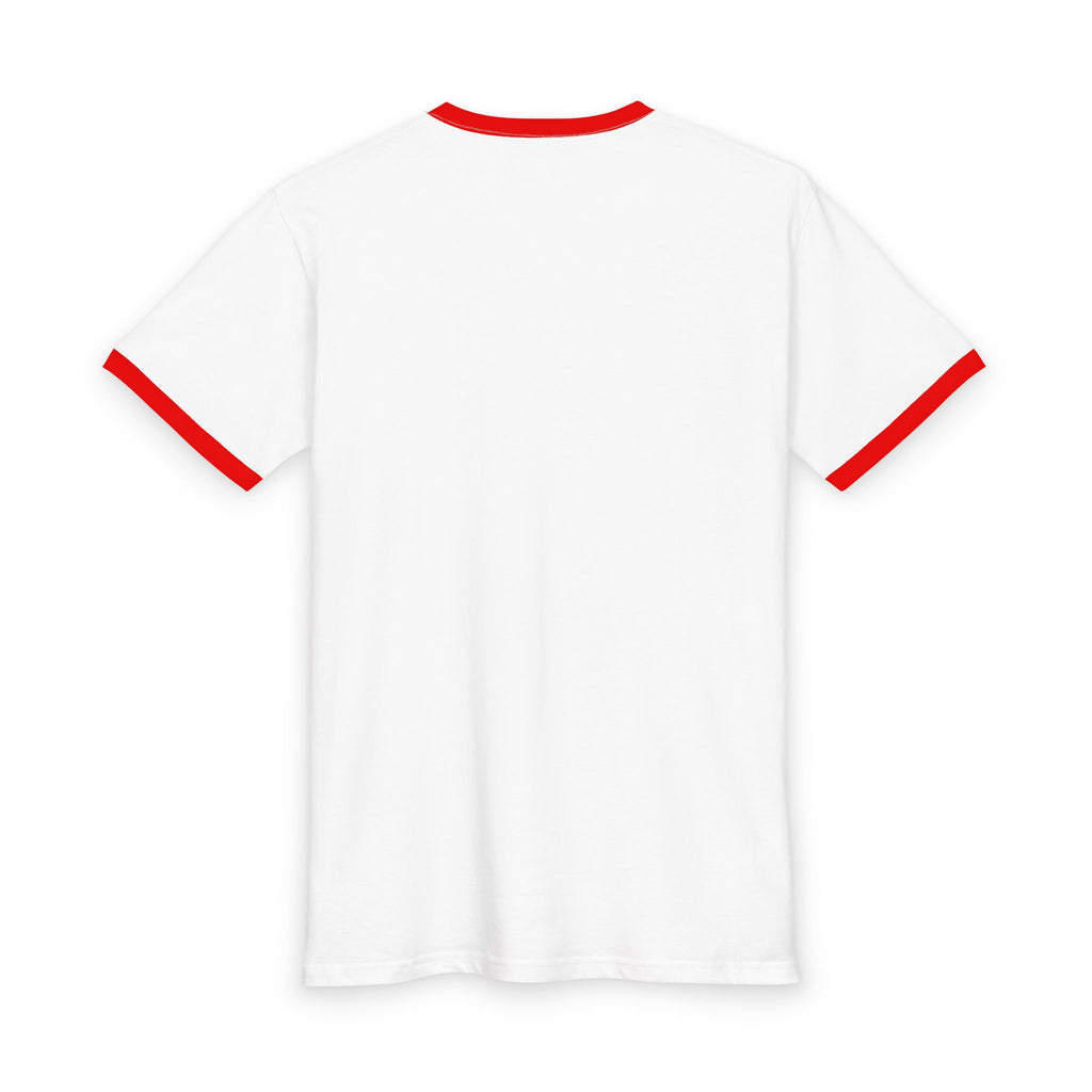 Tombstone Base Ball Huckleberry Mascot Men's Staple Ringer Tee