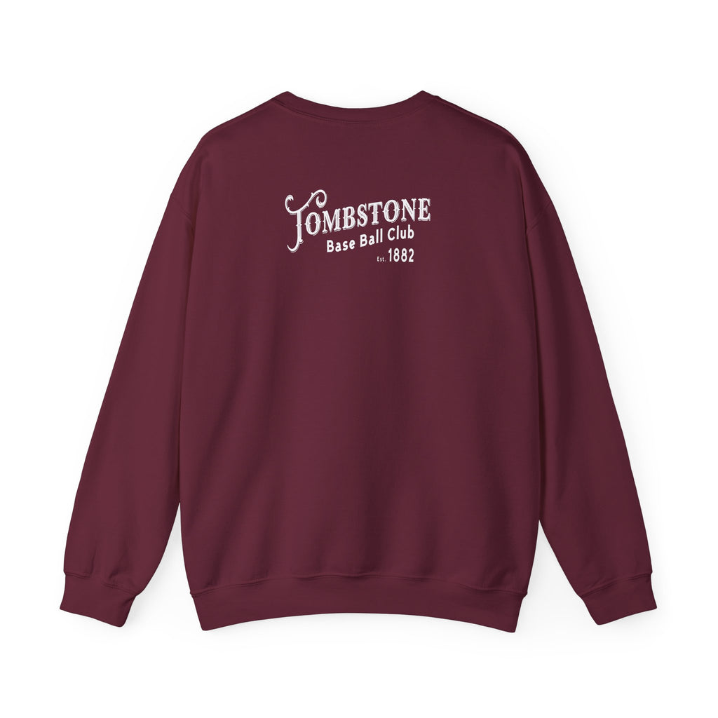 Tombstone Skull and Bats Unisex Heavy Blend™ Crewneck Sweatshirt