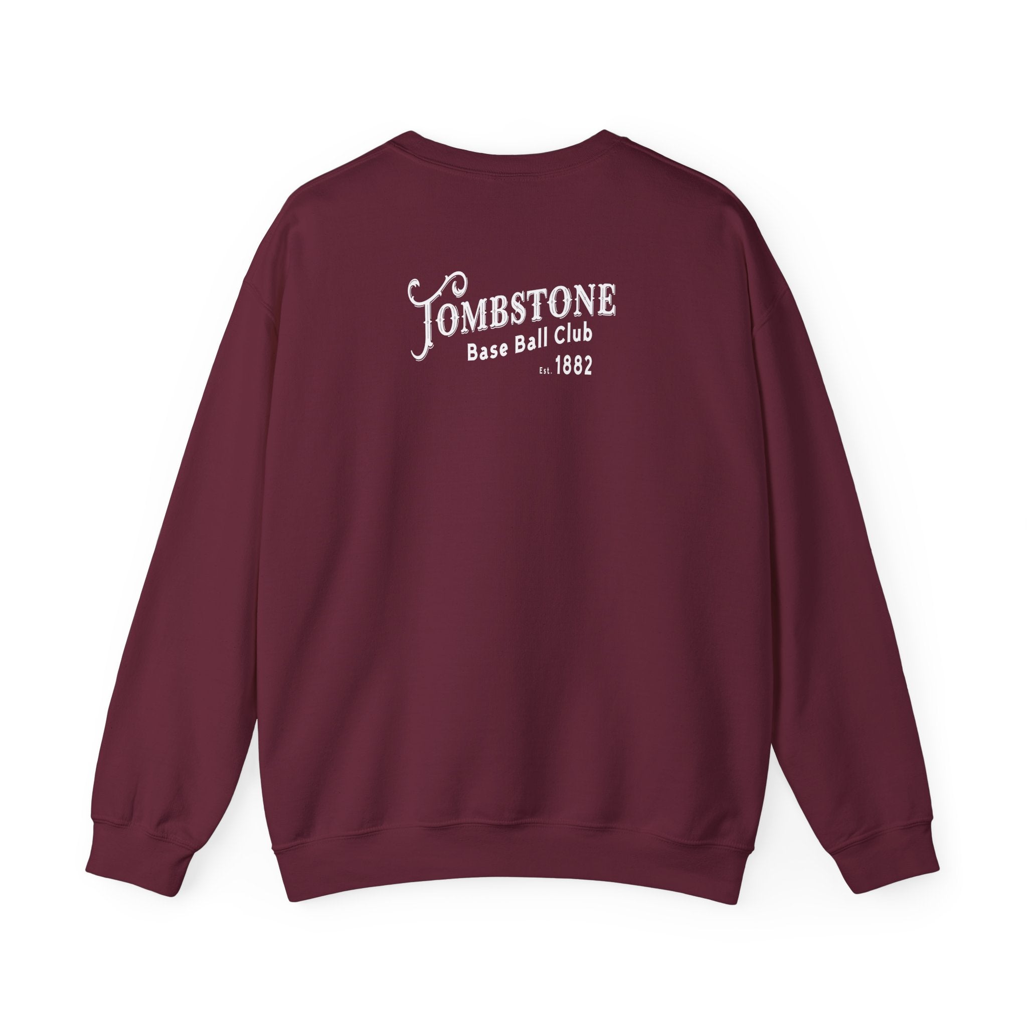 Tombstone Skull and Bats Unisex Heavy Blend™ Crewneck Sweatshirt