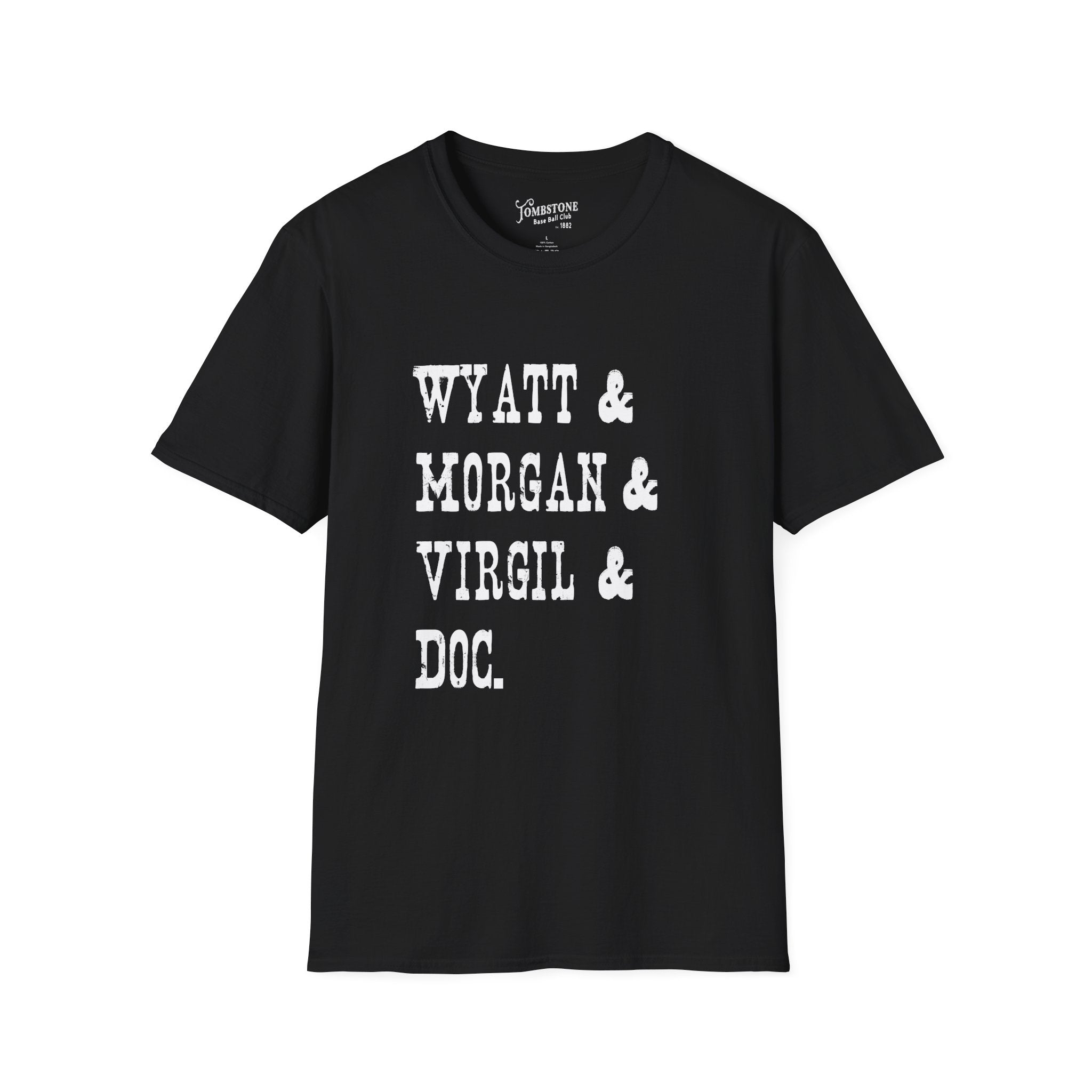 Wyatt & Morgan & Virgil & Doc Unisex Softstyle T-Shirt
